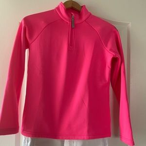 Hot pink SPYDER sweater size KIDS LARGE
